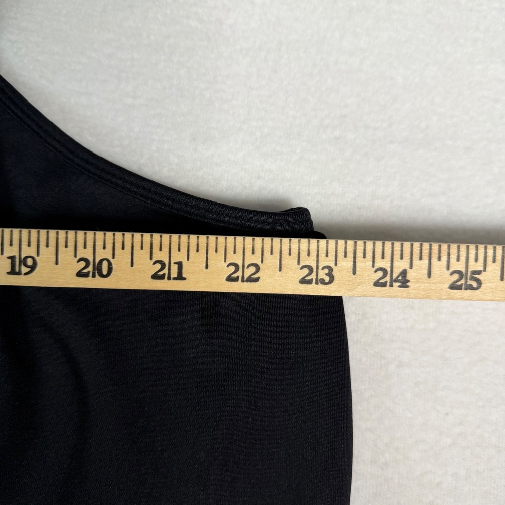 Lane Bryant Black Camisole Top Plus Size 22/24 Adjustable Strap Scoop Neck - Picture 5 of 6